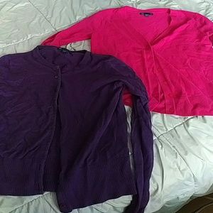 Pair of Gap Cardigans